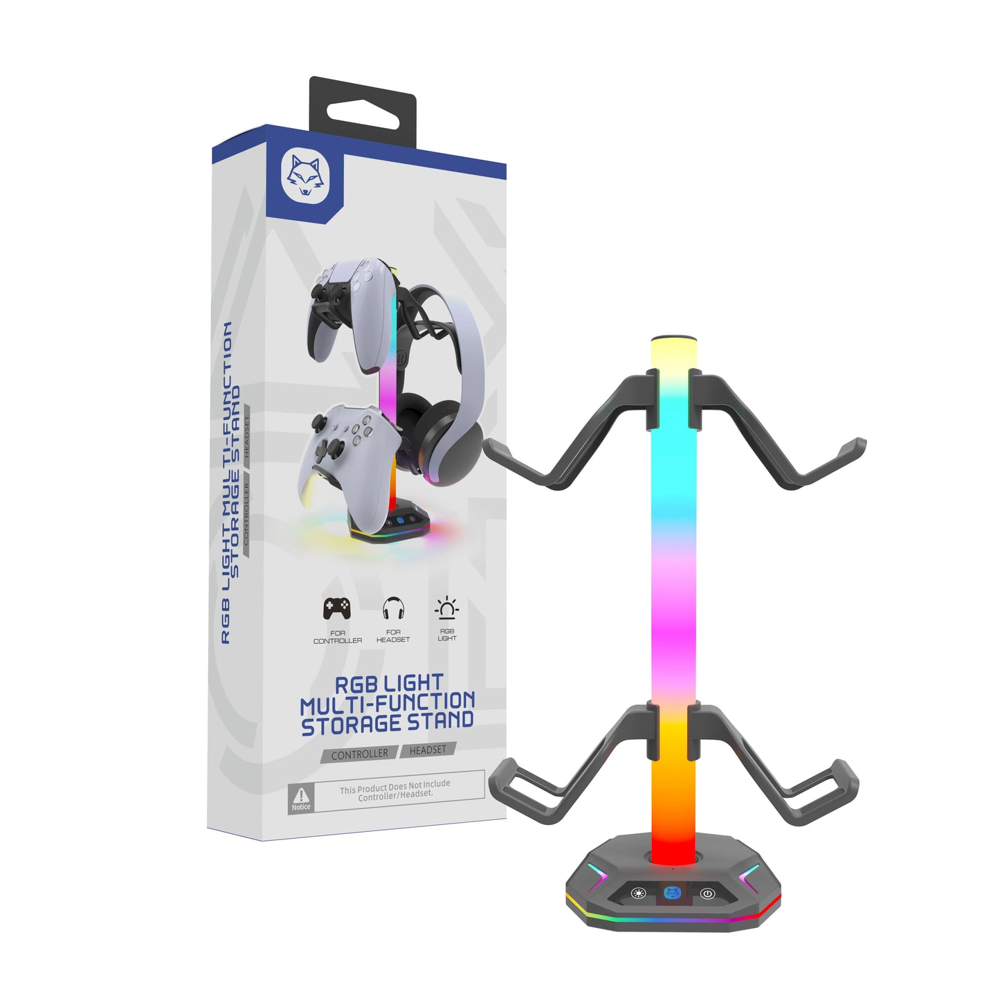 Soporte RGB Premuim para Mandos y Auriculares