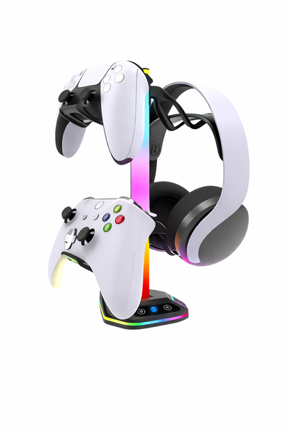 Soporte RGB Premuim para Mandos y Auriculares