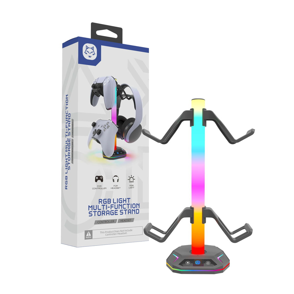 Soporte RGB Premuim para Mandos y Auriculares